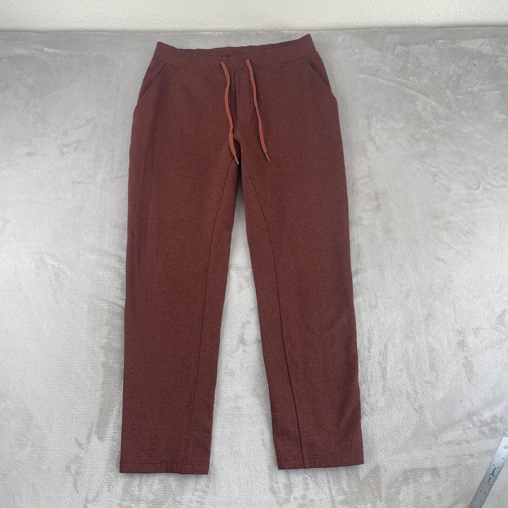 Lululemon City Sweat‎ Pants Men XL Heathered Dark Terracotta Classic Thermo $118